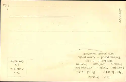 Passepartout Ak Berlin Charlottenburg, Äußeres Mausoleum