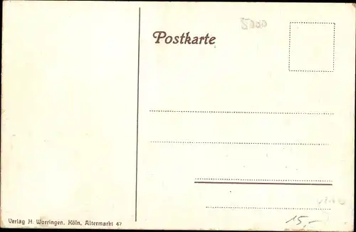 Ak Köln am Rhein, Karneval, Der Rosenmontagszug