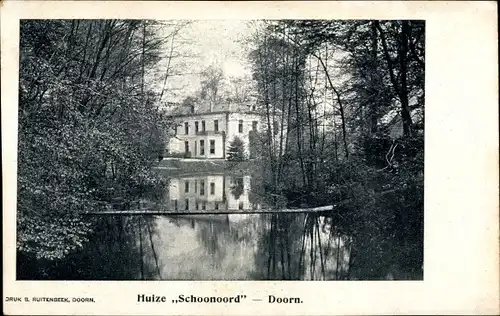 Ak Doorn Utrecht Niederlande, Huize Schoonoord
