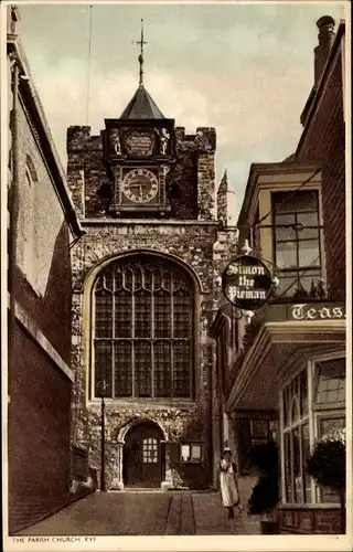 Ak Rye East Sussex England, the Parish Church