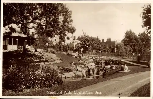 Ak Cheltenham Gloucestershire England, Spa, Sandford Park