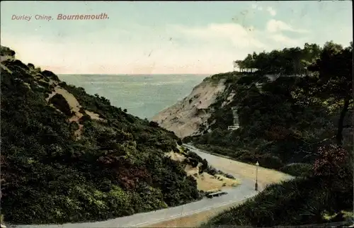 Ak Bournemouth Dorset England, Durley Chine