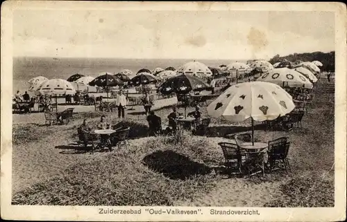 Ak Oud Valkeveen Südholland, Strandoverzicht