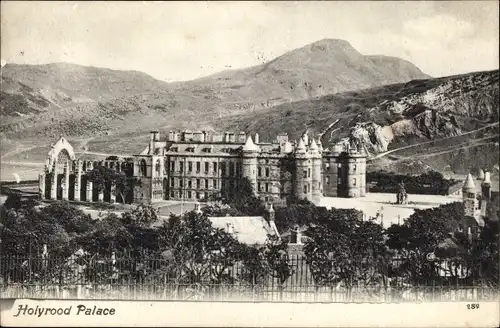 Ak Edinburgh Schottland, Holyrood Palace