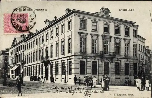 Ak Bruxelles Brüssel, Hotel Credit Lyonnais