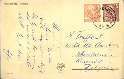 Ak Hälsingborg Helsingborg Schweden, Kärnan