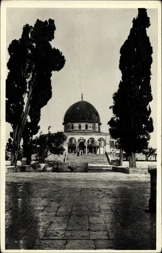 Ak Jerusalem Israel, Mosque of Omar from the South