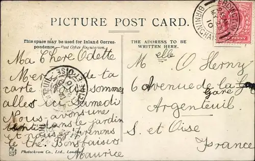 Ak Lichfield West Midlands England, Cathedral from North West