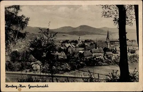 Ak Herzberg am Harz, Panorama