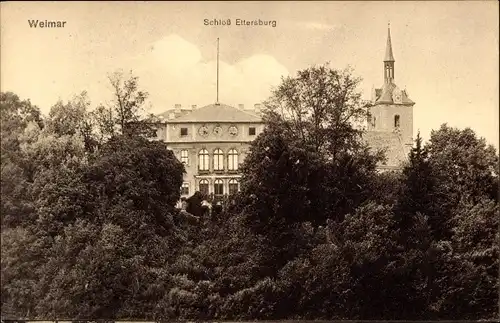 Ak Weimar in Thüringen, Schloss Ettersburg