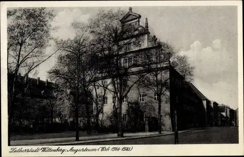 Ak Lutherstadt Wittenberg, Augusteum, Lutherhalle, Museum im Lutherhaus