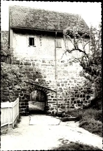 Foto Ak Bürgel in Thüringen, Bader Tor