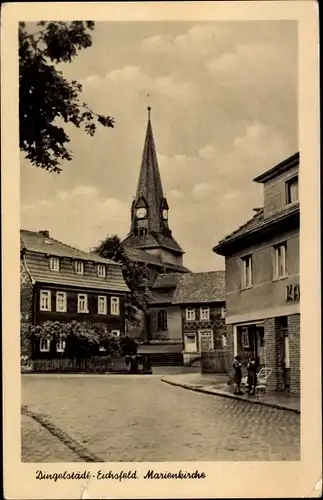 Ak Dingelstädt im Eichsfeld Thüringen, Marienkirche