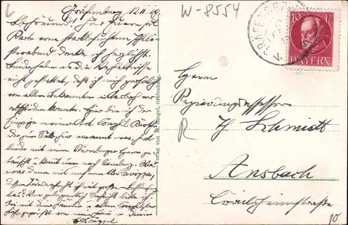 Ak Gräfenberg in Oberfranken, Rathaus, Oberer Marktplatz