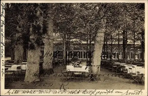 Ak Dobrock Wingst in Niedersachsen, Forsthaus Dobrock