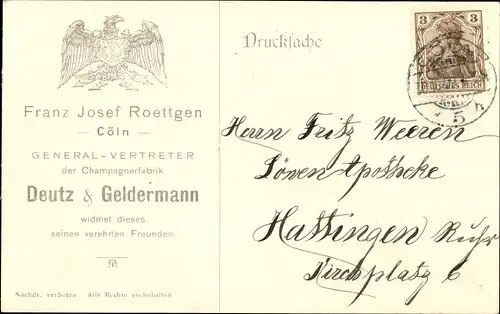 Ak Köln am Rhein, Das Ausschwimmen der alten Straßenbrücke 1909