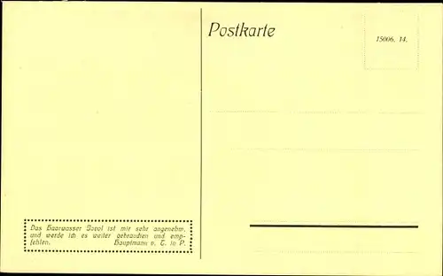 Künstler Ak Javol Kosmetik, Der Kritiker, Haarpflege, Reklame