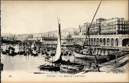 Ak Algier Alger Algerien, Le Port de l'Amirauté