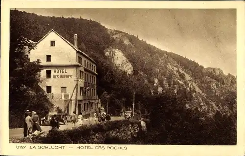 Ak Col de la Schlucht Vosges, Hotel des Roches