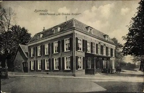 Ak Hummelo Gelderland, Hotel Pension de Gouden Karper