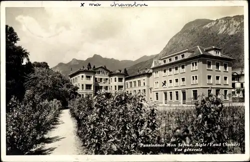 Ak Aigle Kanton Waadt, Pensionnat Mon Sefour, Vue generale