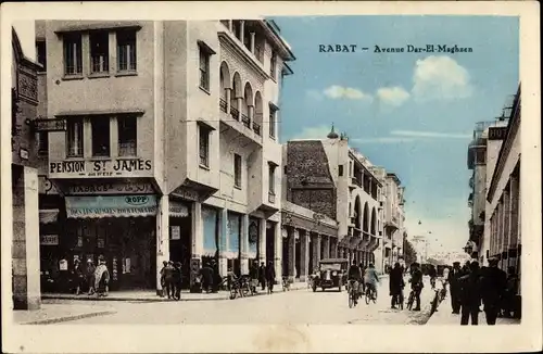 Ak Rabat Marokko, Avenue Dar-El Maghzen, Pension St. James