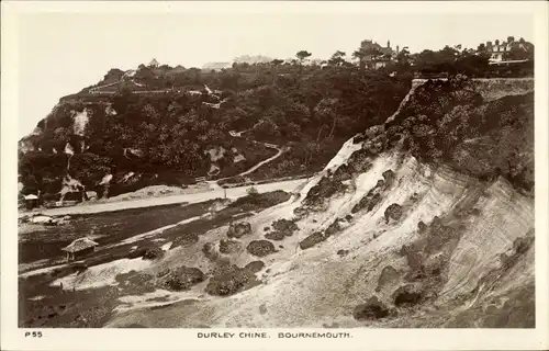 Ak Bournemouth Dorset England, Durley Chine