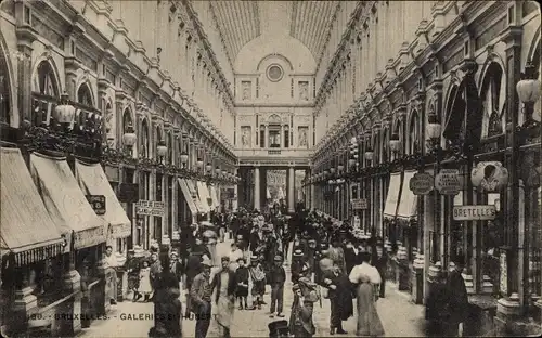 Ak Bruxelles Brüssel, Galeries Royales Saint-Hubert