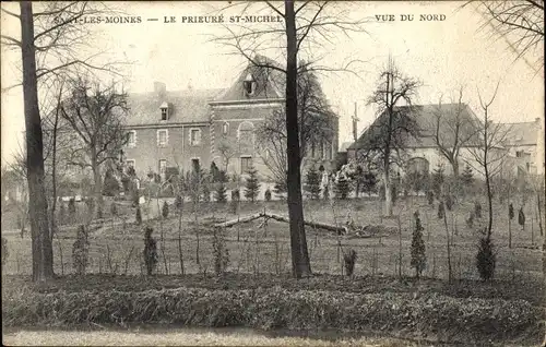 Ak Sart-les-Moines Wallonien Hennegau, Prieuré Saint-Michel