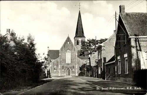Ak Rijkevorsel Flandern Antwerpen, R.K. Kerk