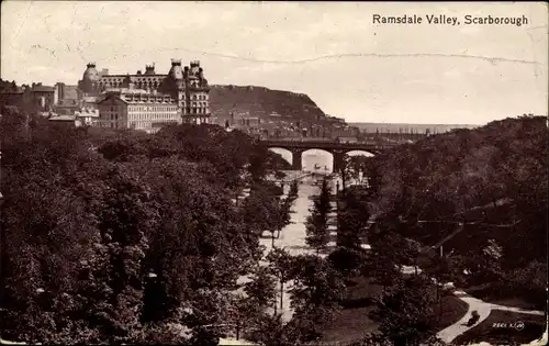 Ak Scarborough North Yorkshire, Ramsdale Valley