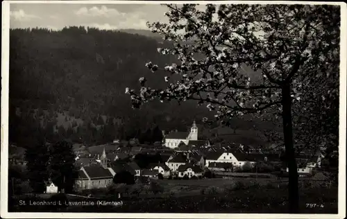 Ak Twimberg Bad St Leonhard im Lavanttal Kärnten, Teilansicht vom Ort