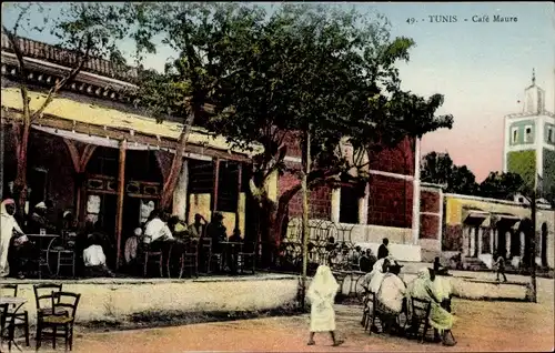 Ak Karthago Tunis Tunesien, Café Maure