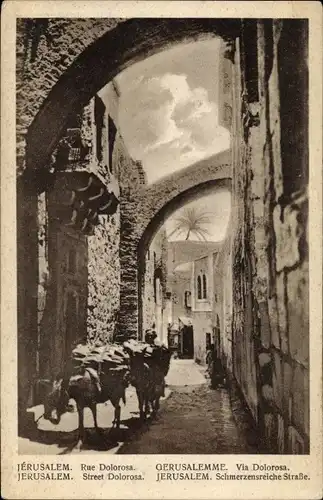 Ak Jerusalem Israel, Via Dolorosa