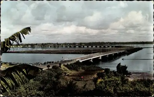 Ak Douala Duala Kamerun, Le Pont du Wouri