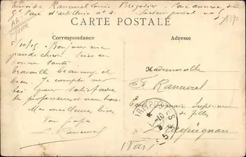 AK Chalons-sur-Marne, Pont du Canal, Pont