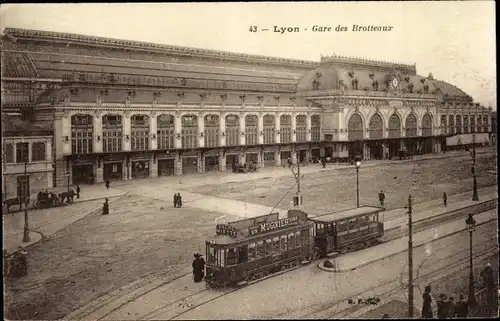 Ak Lyon Rhône, Gare ded Brotteaux