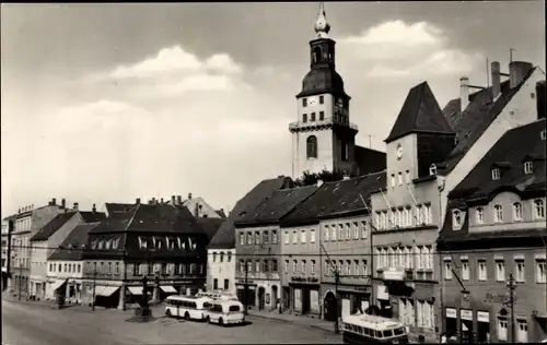 Ak Frankenberg an der Zschopau Sachsen, Platz der Einheit