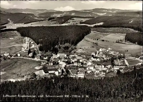 Ak Friedenweiler im Schwarzwald, Panorama, Luftbild