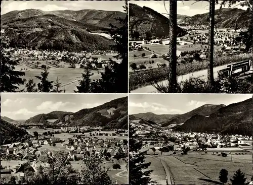 Ak Bleibach Gutach im Breisgau Schwarzwald, Simonswäldertal, Kandelhöhenzug, Teilansichten