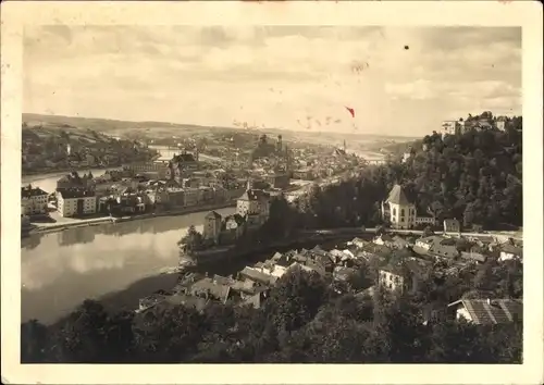 Foto Ak Passau in Niederbayern, Panorama