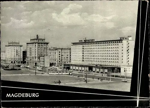 Ak Magdeburg an der Elbe, Otto- von -Guericke-Straße