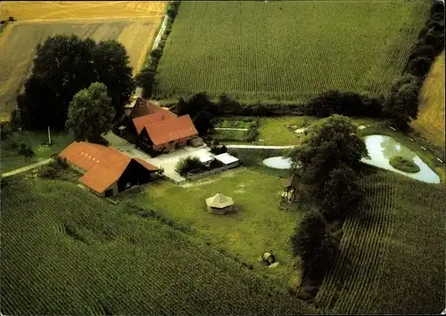 Ak Darfeld Rosendahl in Westfalen. Lämmerhof, Vogelperspektive