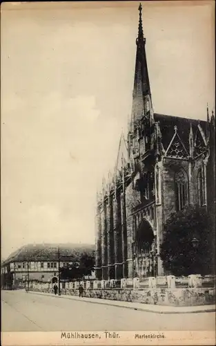 Ak Mühlhausen in Thüringen, Marienkirche