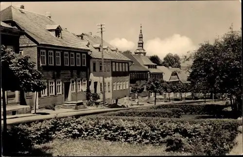 Ak Oberweißbach im Weißbachtal Thüringen, Sonneberger Straße