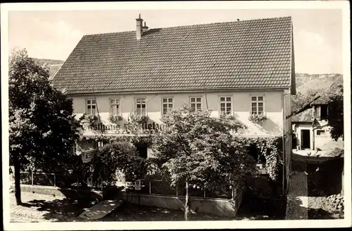 Ak Gerlingen in Baden Württemberg, Gasthaus u. Metzgerei z. Hirsch
