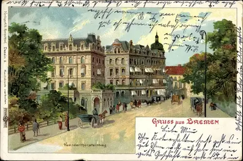 Litho Hansestadt Bremen, Heerdentorsteinweg
