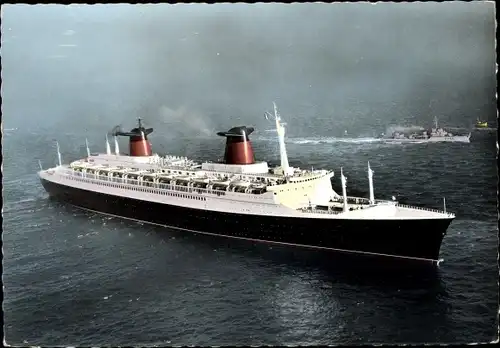 Ak Dampfer France, CGT French Line, Passagierschiff