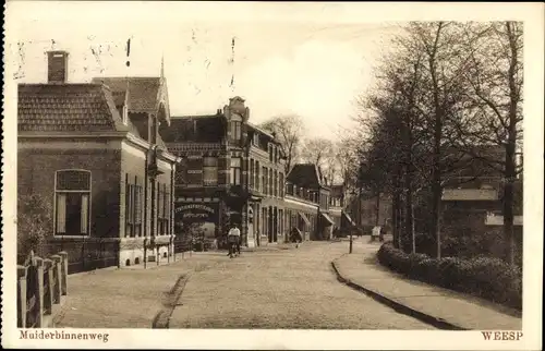 Ak Weesp Nordholland, Muiderbinnenweg