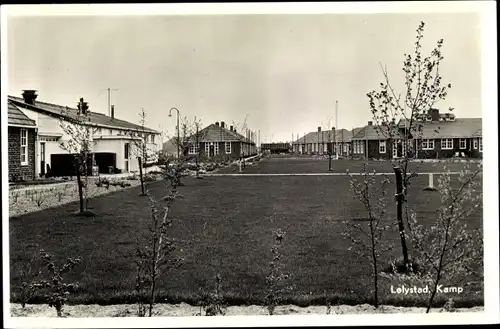 Ak Lelystad Flevoland, Kamp, Teilansicht der Ortschaft